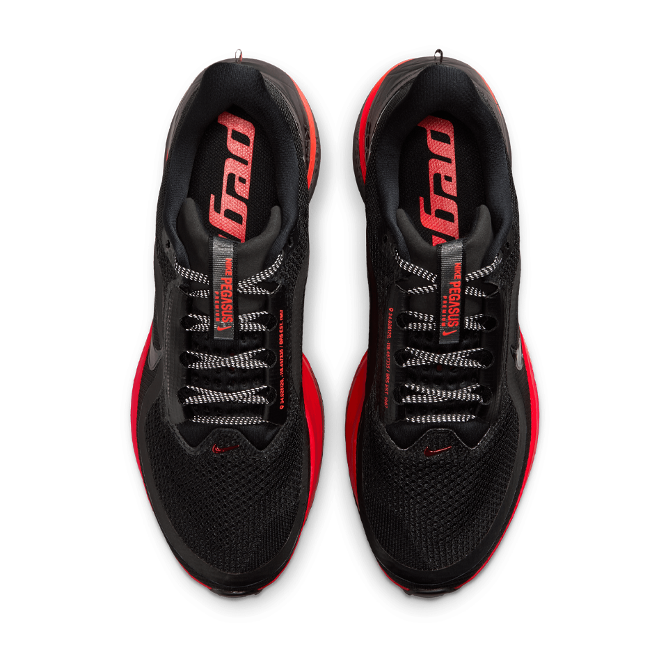 Nike Men's Pegasus Premium Black/University Red/Bright Crimson/Black