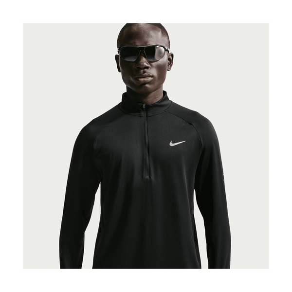 Nike Men's Stride Dri-FIT 1/2-Zip Running Mid Layer Black