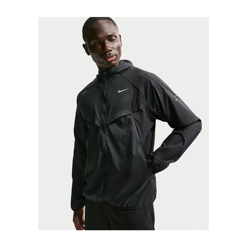 Nike Men's Stride Repel UV Running Jacket Black/Black