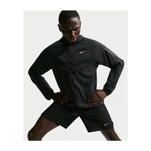 Nike Men's Stride Repel UV Running Jacket Black/Black