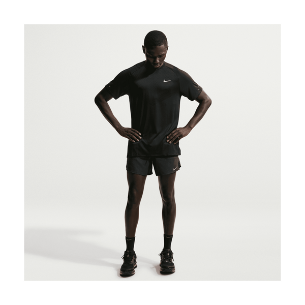 Nike Men's Stride Dri-FIT ADV Short-Sleeve Running Top Black