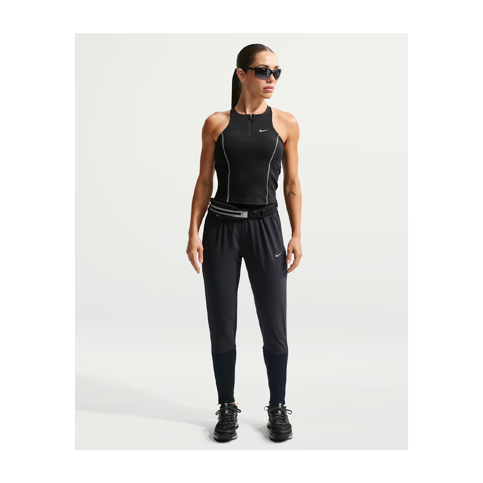 Nike Women's Swift Dri-FIT Mid-Rise Running Trousers Black