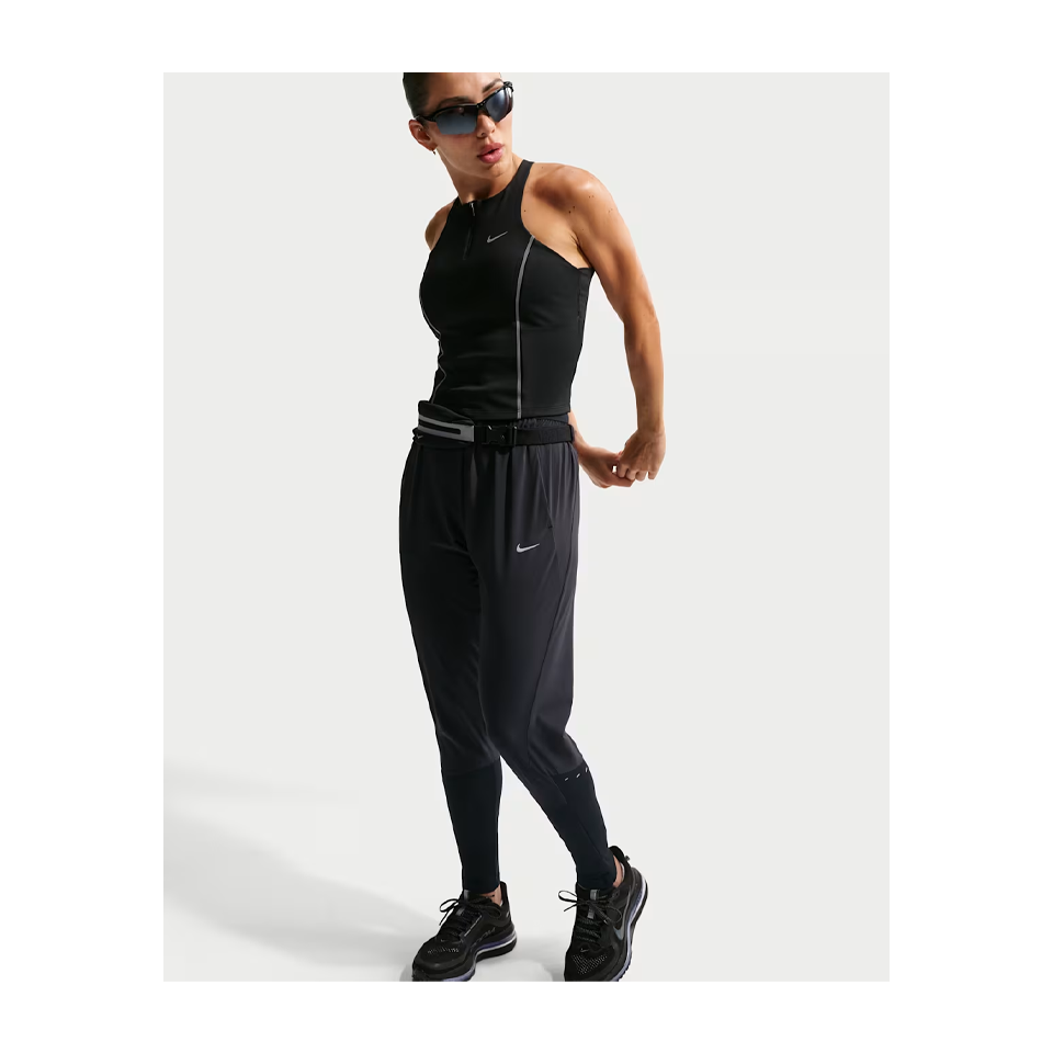 Nike Women's Swift Dri-FIT Mid-Rise Running Trousers Black