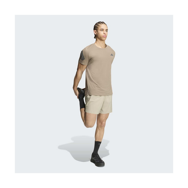 adidas Men's adi365 Climacool T-Shirt Khaki Six/Black