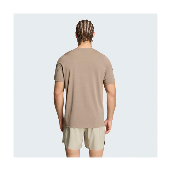 adidas Men's adi365 Climacool T-Shirt Khaki Six/Black