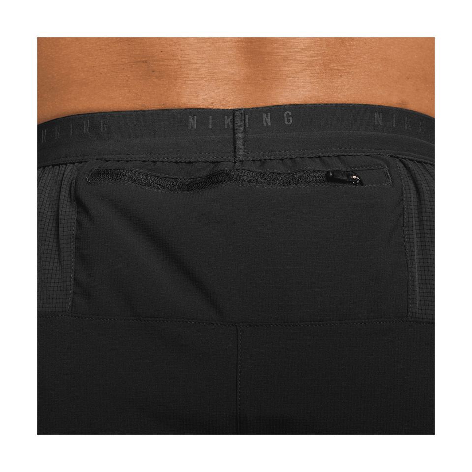 Nike Men's Stride Dri-FIT 12.5cm Brief-Lined Running Shorts Black