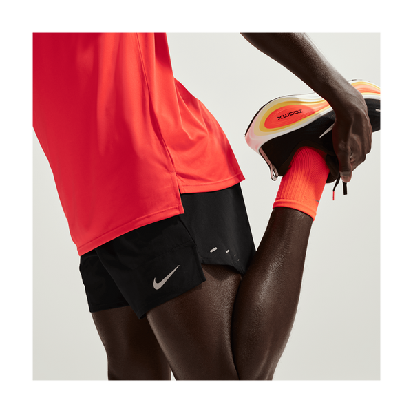 Nike Men's Stride Dri-FIT 12.5cm Brief-Lined Running Shorts Black
