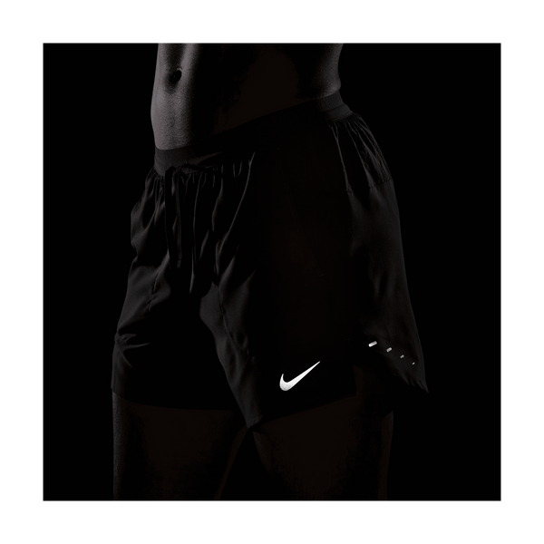 Nike Men's Stride Dri-FIT 12.5cm Brief-Lined Running Shorts Black