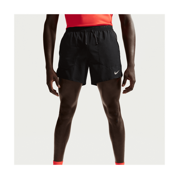 Nike Men's Stride Dri-FIT 12.5cm Brief-Lined Running Shorts Black
