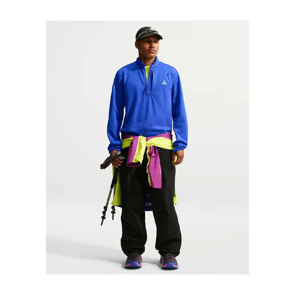 ACG Men's Wolf Grid Therma-FIT 1/2-Zip Hiking Top Hyper Royal/Old Royal/Summit White