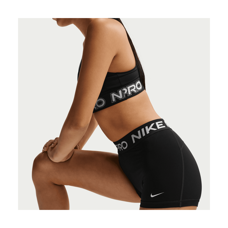 Nike Women's Nike Pro Mid-Rise 7.5cm Biker Shorts Black
