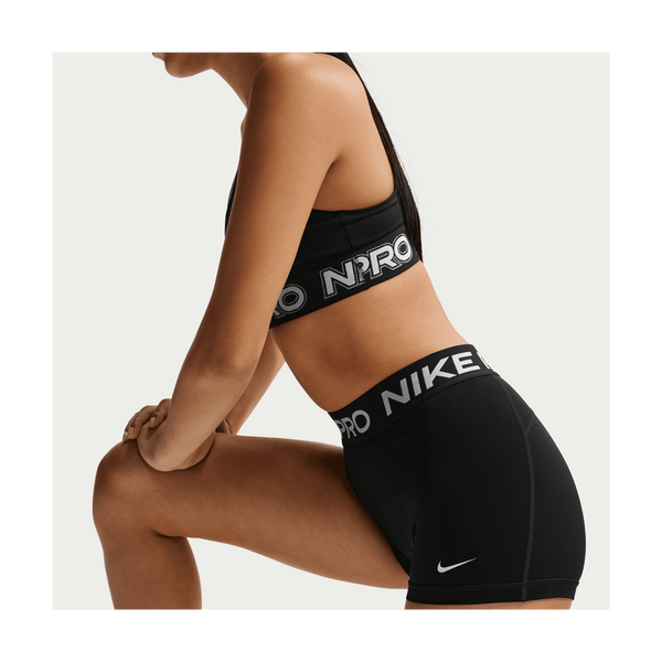 Nike Women's Nike Pro Mid-Rise 7.5cm Biker Shorts Black