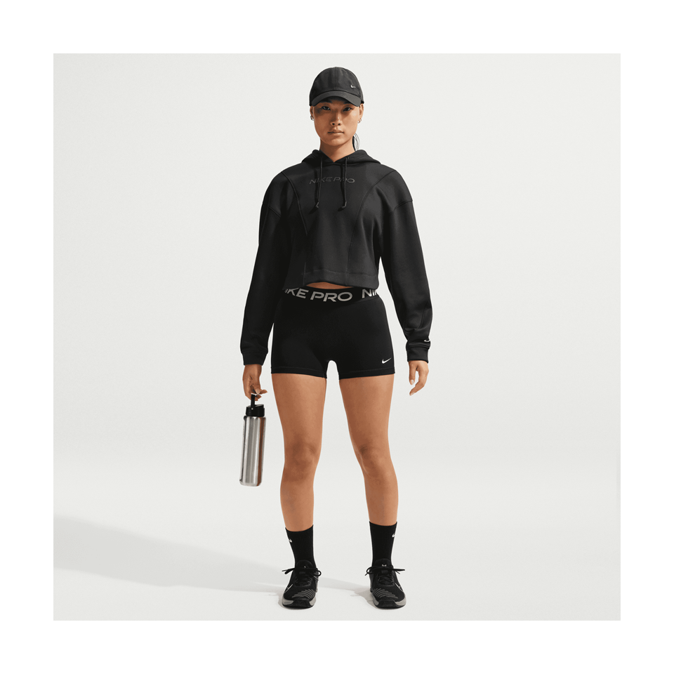 Nike Women's Nike Pro Mid-Rise 7.5cm Biker Shorts Black