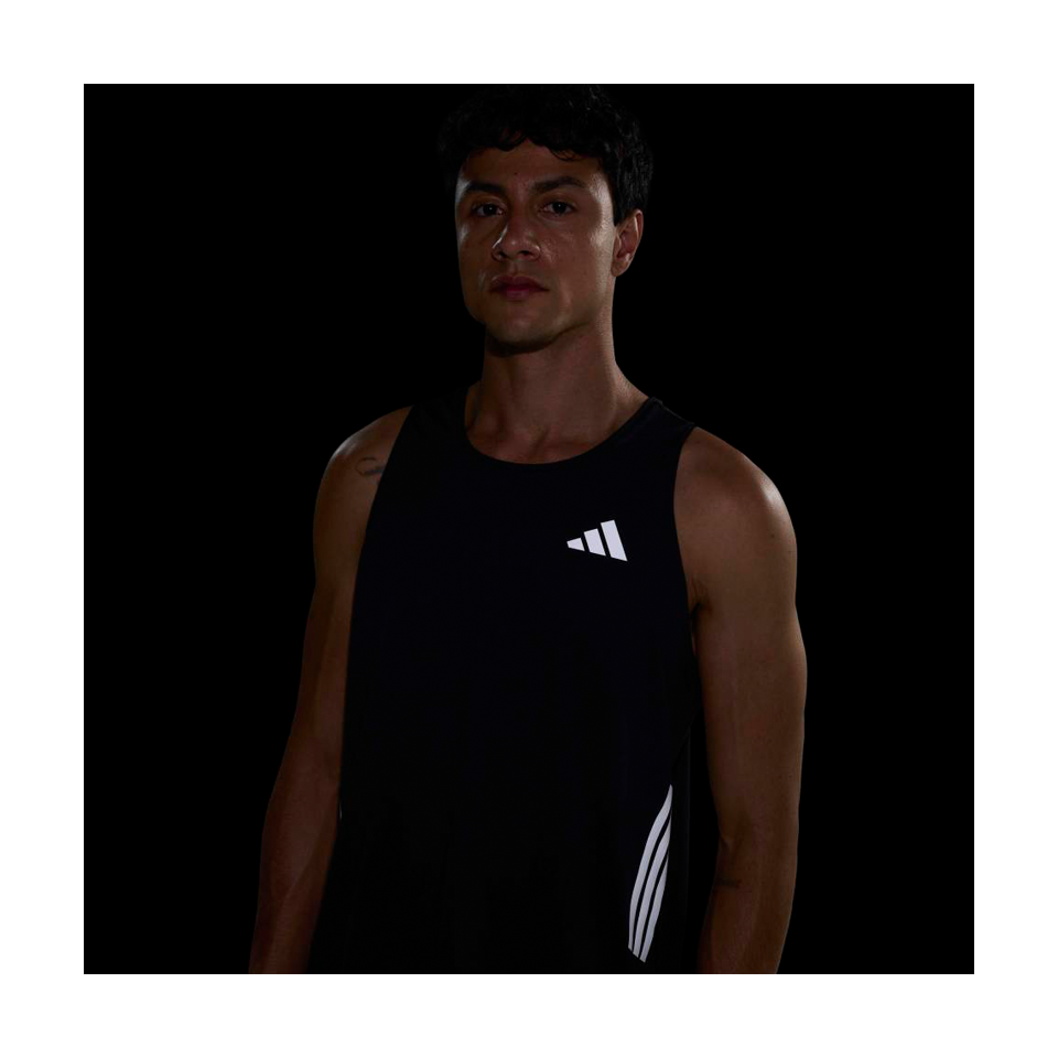 adidas Men's adi365 Climacool Running Tank Top Black