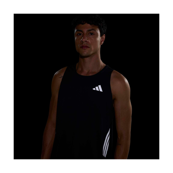 adidas Men's adi365 Climacool Running Tank Top Black