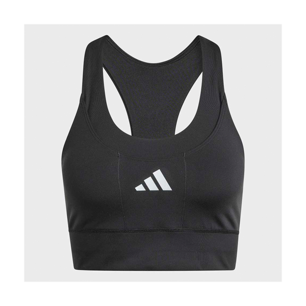 adidas Women's adi365 Running Pocket Medium Support Bra Black