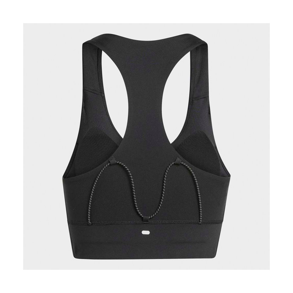 adidas Women's adi365 Running Pocket Medium Support Bra Black