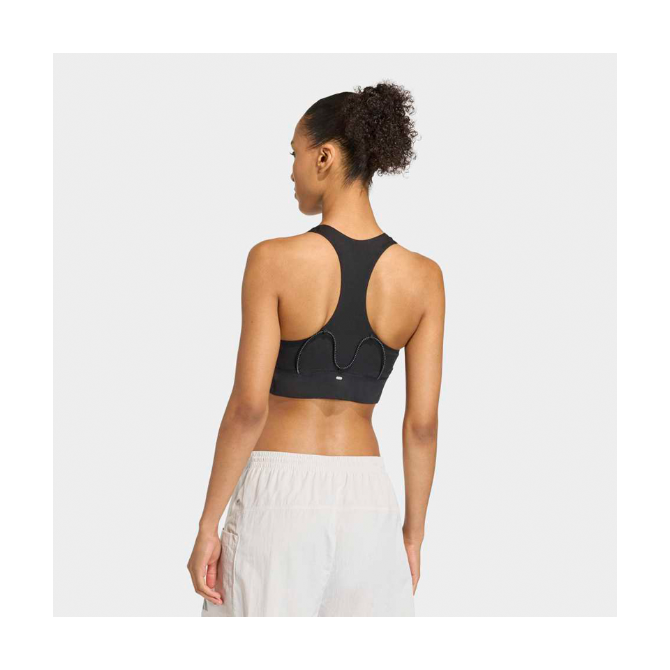 adidas Women's adi365 Running Pocket Medium Support Bra Black Secondary image