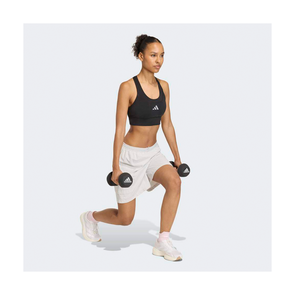 adidas Women's adi365 Running Pocket Medium Support Bra Black