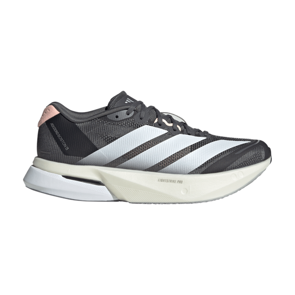 adidas Women's Adizero Boston 13 Grey Five/Cloud White/Haze Coral