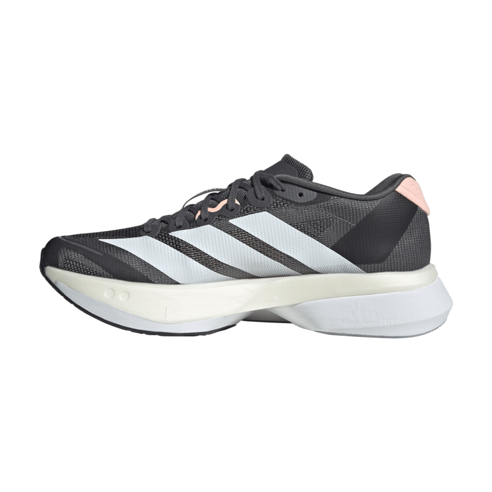 adidas Women's Adizero Boston 13 Grey Five/Cloud White/Haze Coral