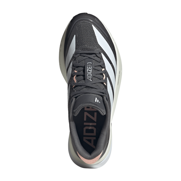 adidas Women's Adizero Boston 13 Grey Five/Cloud White/Haze Coral