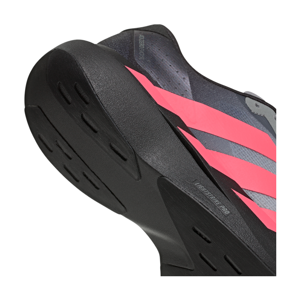 adidas Men's Adizero Evo SL Core Black/Solar Turbo/Light Onix