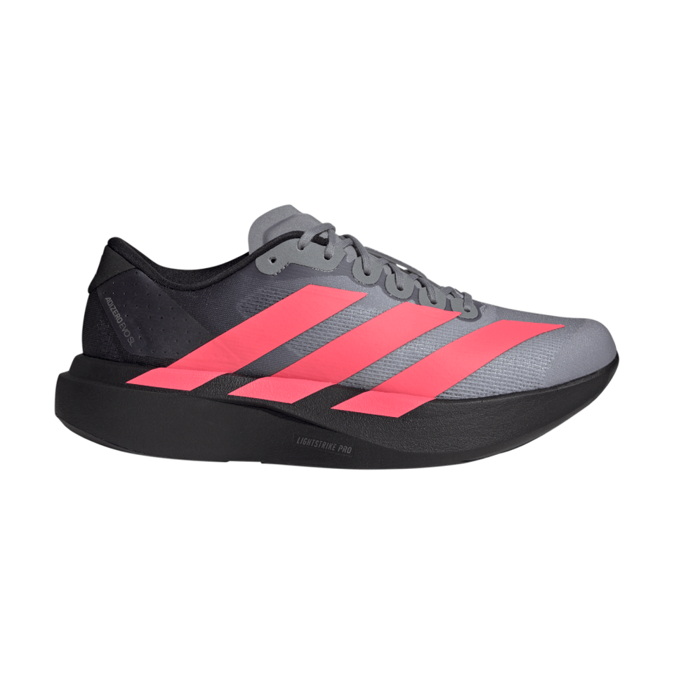 adidas Men's Adizero Evo SL Core Black/Solar Turbo/Light Onix