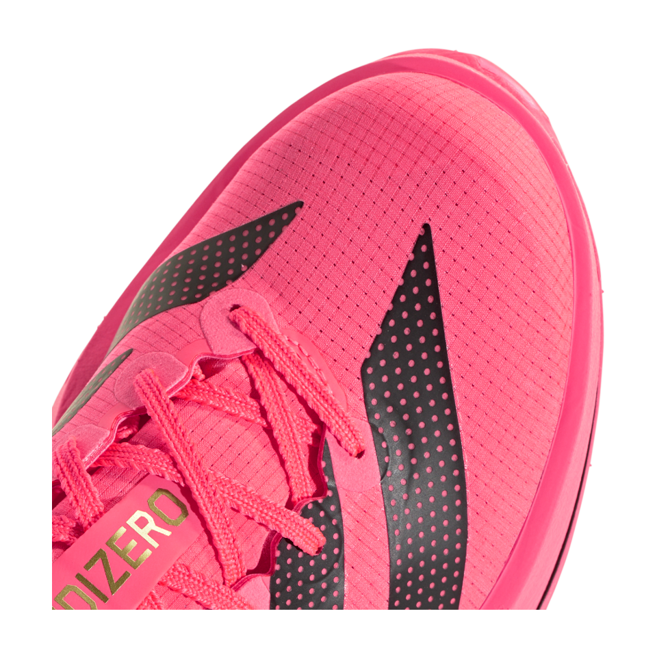 adidas Women's Adizero Adios Pro 5 Solar Turbo/Core Black/Lucid Red