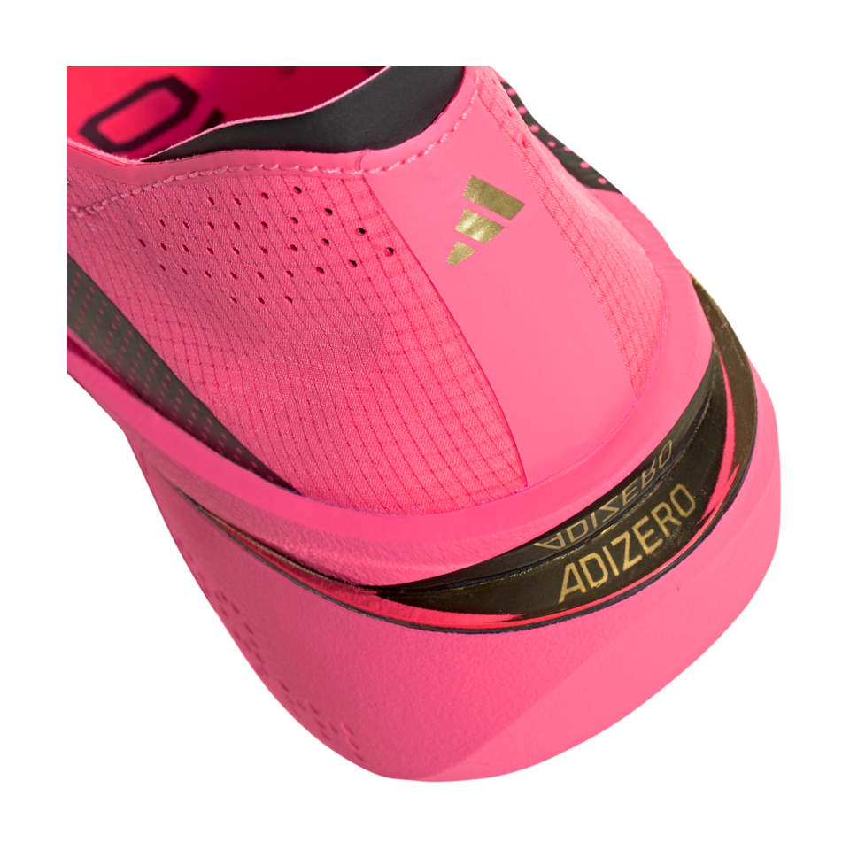 adidas Women's Adizero Adios Pro 5 Solar Turbo/Core Black/Lucid Red