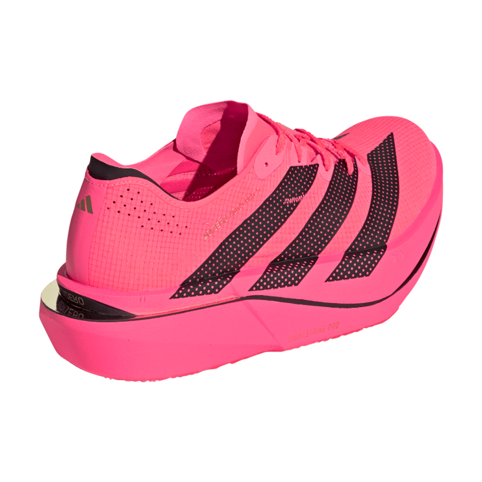 adidas Women's Adizero Adios Pro 5 Solar Turbo/Core Black/Lucid Red
