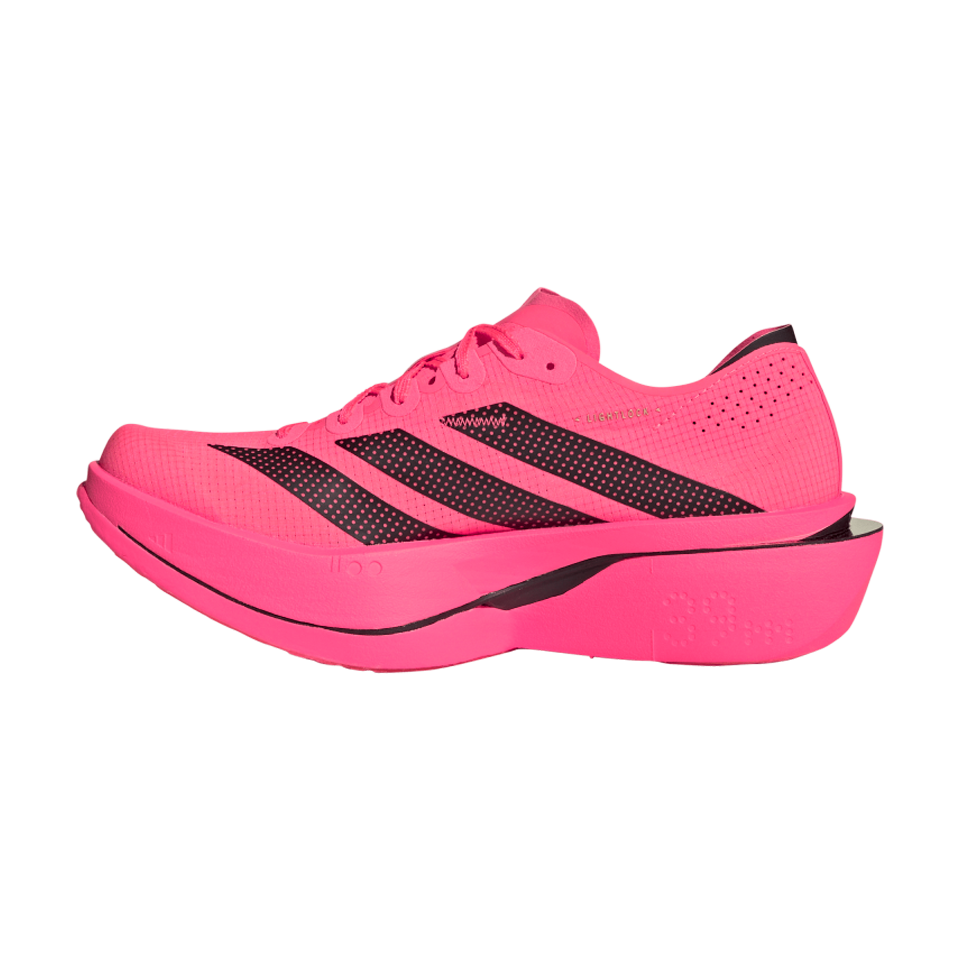 adidas Women's Adizero Adios Pro 5 Solar Turbo/Core Black/Lucid Red
