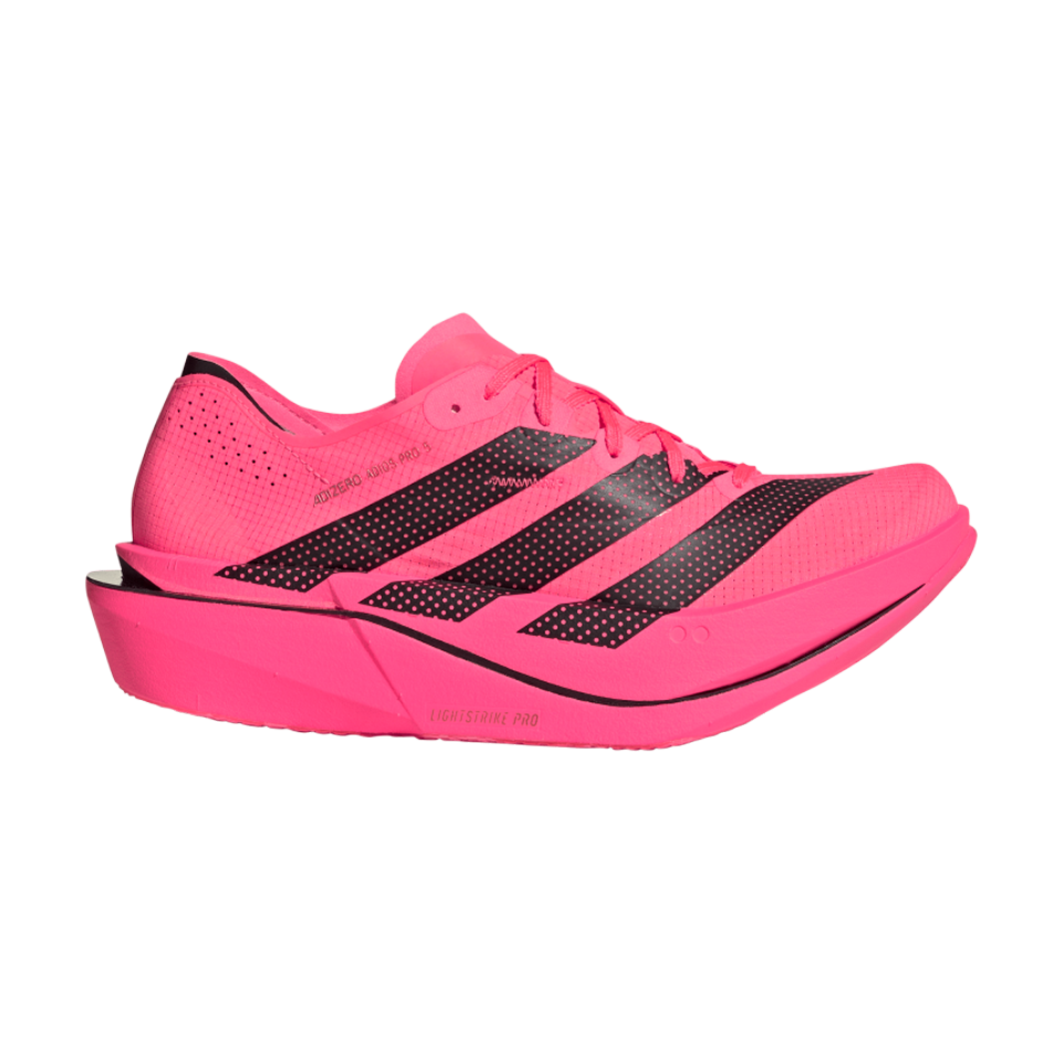 adidas Women's Adizero Adios Pro 5 Solar Turbo/Core Black/Lucid Red Main image