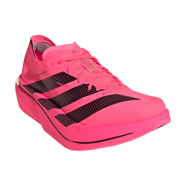 adidas Men's Adizero Adios Pro 5 Solar Turbo/Core Black/Lucid Red