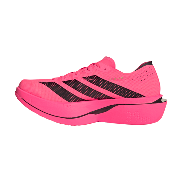 adidas Men's Adizero Adios Pro 5 Solar Turbo/Core Black/Lucid Red