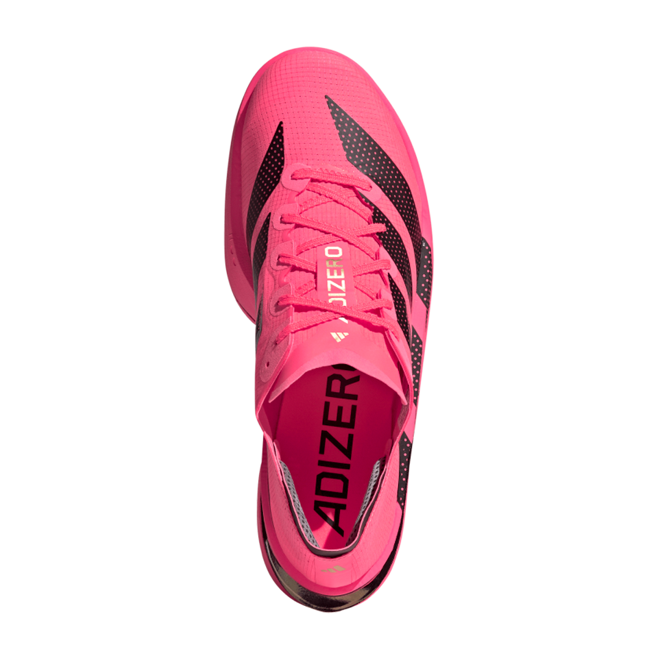 adidas Men's Adizero Adios Pro 5 Solar Turbo/Core Black/Lucid Red