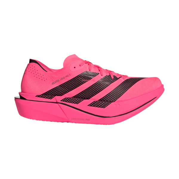 adidas Men's Adizero Adios Pro 5 Solar Turbo/Core Black/Lucid Red