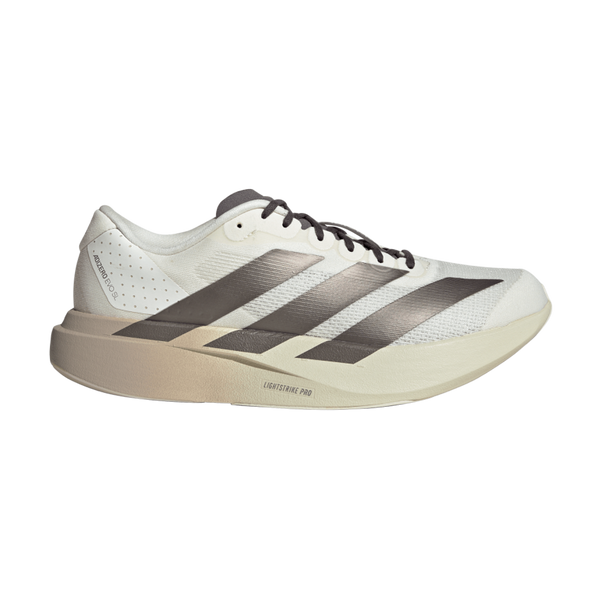 adidas Men's Adizero Evo SL Off White/Aurora Coffee Met./Matte Silver