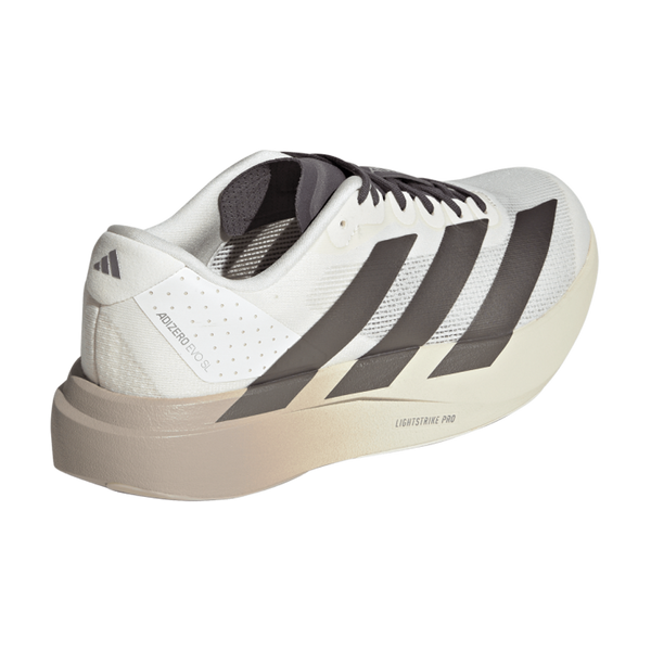 adidas Men's Adizero Evo SL Off White/Aurora Coffee Met./Matte Silver