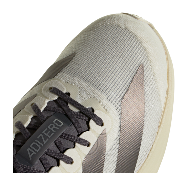adidas Men's Adizero Evo SL Off White/Aurora Coffee Met./Matte Silver