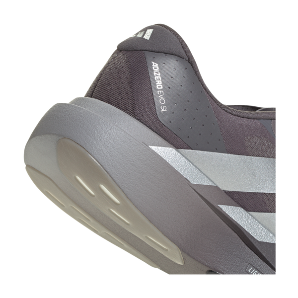 adidas Men's Adizero Evo SL Grey Strata/Silver Metallic/Light Granite