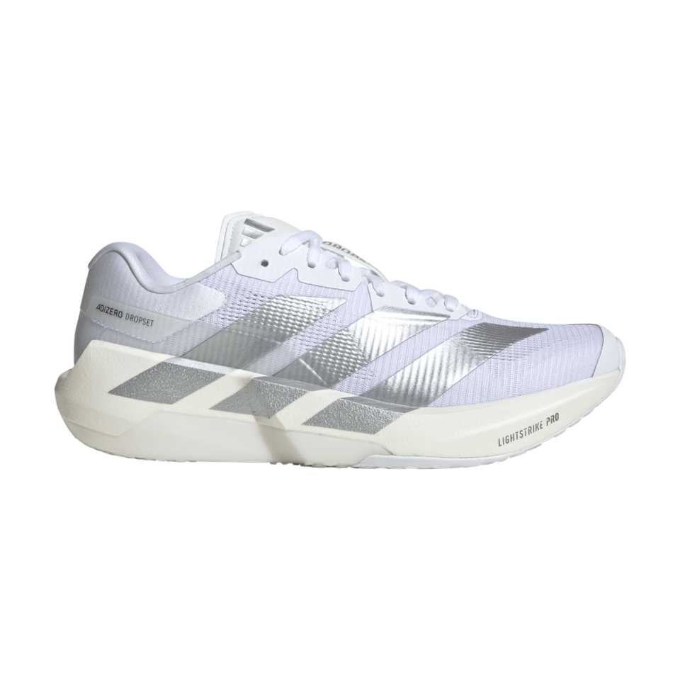 adidas Women's ADIZERO Dropset Pro Training Shoes Cloud White/Silver Metallic/Cloud White Main image