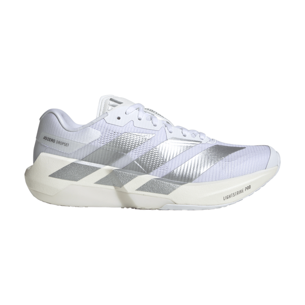 adidas Women's ADIZERO Dropset Pro Training Shoes Cloud White/Silver Metallic/Cloud White
