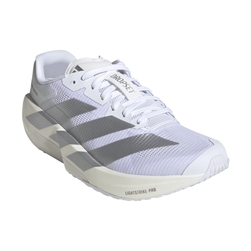 adidas Women's ADIZERO Dropset Pro Training Shoes Cloud White/Silver Metallic/Cloud White