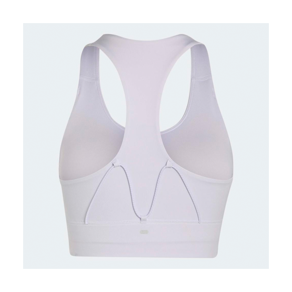 adidas Women's adi365 Running Pocket Medium Support Bra Frozen Purple