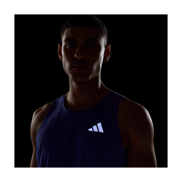 adidas adi365 Running Climacool Iconic Tank Top Dual Indigo