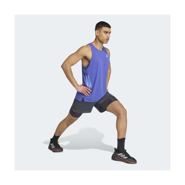 adidas adi365 Running Climacool Iconic Tank Top Dual Indigo