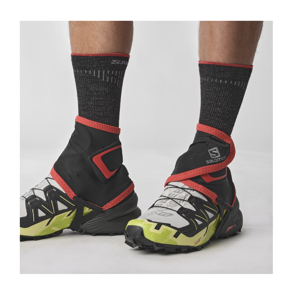 Salomon Trail Gaiter High Black