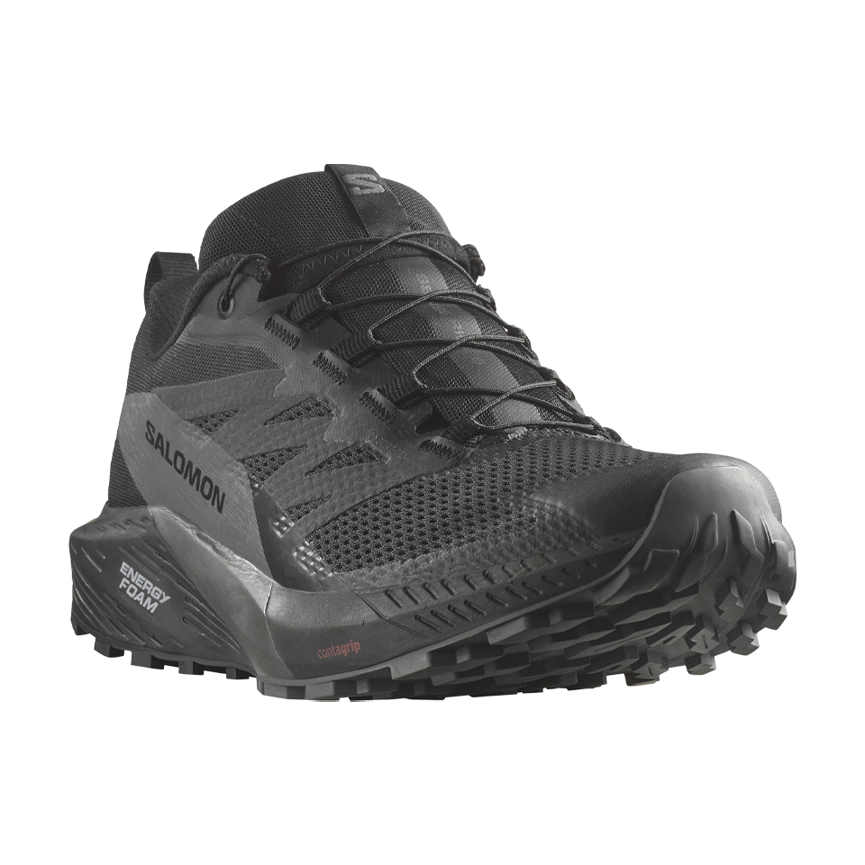 Salomon Men s Sense Ride 5 GTX Black Magnet Black Play Stores Inc