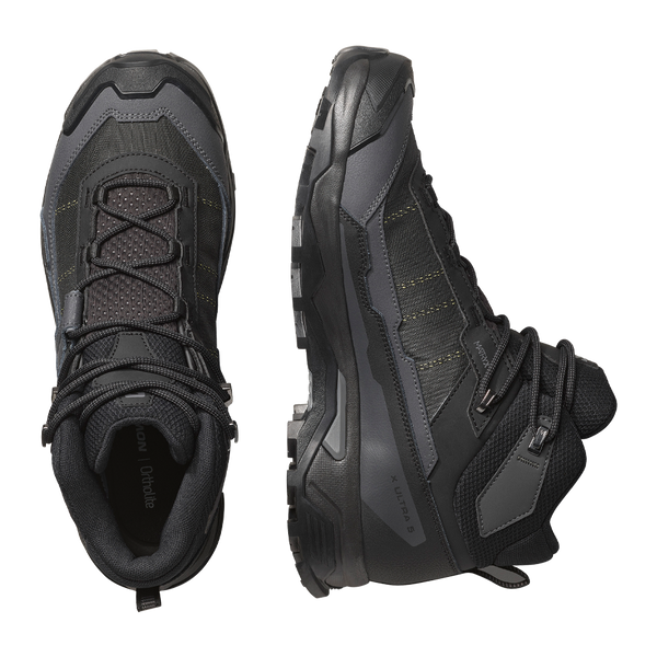 Salomon Men's X Ultra 5 Mid GTX Black/Asphalt